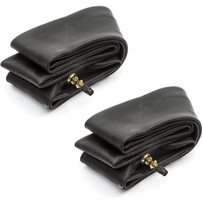 Imagen de 2 cámaras de aire 2.00 17 válvula TR4 reemplazo para moto 17&quot; Dirt Bike neumáticos Piaggio Ciao Si Bravo