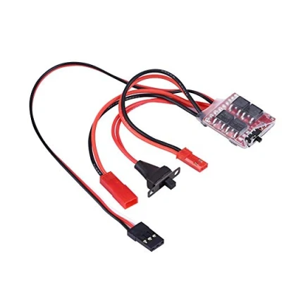Imagen de Drfeify 20A Controlador Electrónico de Velocidad Cepillado ESC con Freno para RC Coche/Barco