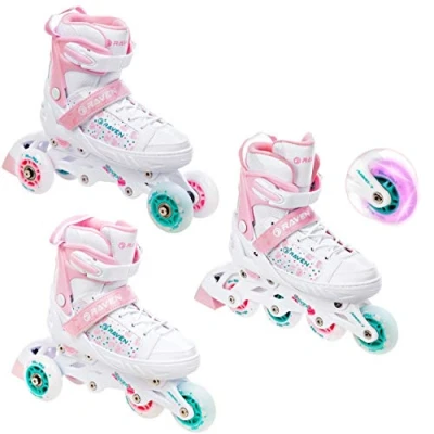Imagen de RAVEN Patines en línea 3 1 ROSI con Rueda LED Ajustable (35 39 (23 25,5 cm)