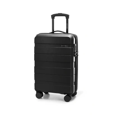 Imagen de WITTCHEN Comodo Line Maleta pequeña Equipaje de Mano Cabina Bolsa Viaje Dura ABS Cerradura TSA Tamaño S Negro