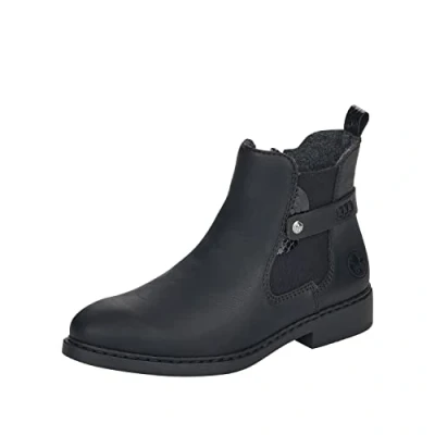 Imagen de Rieker Z6161, Botas Cortas al Tobillo Mujer, Negro 00, 36 EU
