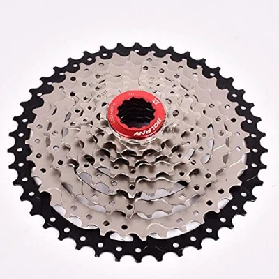 Imagen de BIKECO MTB Kassette 8 Fach 11 32T 36T 40T 42T Fahrradkassette Wide Ratio Ritzel Kompatibel mit Shimano Ultegra xt Sunrace Sram (excepto XD) (8 velocidades 42T)