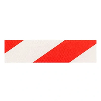 Imagen de PARKING FACIL Protector de Pared Lateral para Garaje 365 x 75 15 mm Rojo/Blanco Protege Puertas y Paragolpes Coche en Aparcamientos