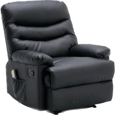 Imagen de Astan Hogar Sillón Relax con Reclinación Manual, Masaje Y Termoterapia, Modelo Roma AH AR30200AR