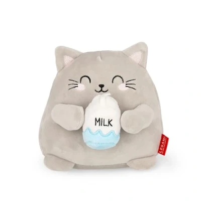 Imagen de Legami Peluche Super Soft, Tema Kitty, Tamaño Mini, con Tarjeta de Identificación Personalizable, se sostiene Solo, 14x15x12 cm