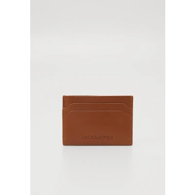 Imagen de Jack &amp; Jones Jacside Cardholder Unisex Funda para tarjeta de visita, Talla: One Size, Cognac