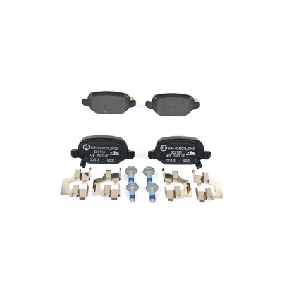 Imagen de ATE 13.0460 2783.2 Juego de pastillas freno con avisador acústico desgaste accesorios FIAT: Panda III Hatchback