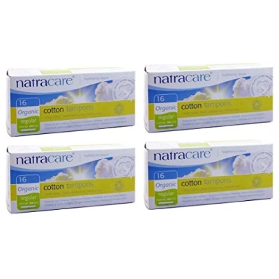Imagen de Natracare Tampón Regular con Aplicador Producto Natural Ideal para Flujo Menstrual de Medio a Bajo Sin Plásticos ni Químicos Suave y Fácil Colocar Aptos Veganos 16 Tampones