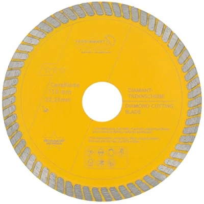 Imagen de Disco de corte diamantado PRODIAMANT 110mm x 22.23 Cerablade Ceramic para baldosas cerámica y piedra natural, gres porcelánico, suelo duro, ladrillos clinker esmaltados