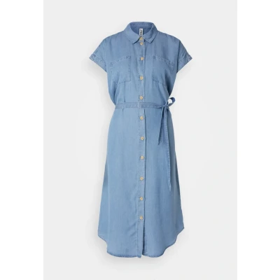 Imagen de ONLY Onlpema Hannover Dress Vestido vaquero, Mujer, Talla: Medium, Medium blue denim