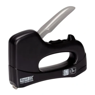 Imagen de RAPID 23601201 Grapadora clavadora manual Hobbytacker Dual en blíster