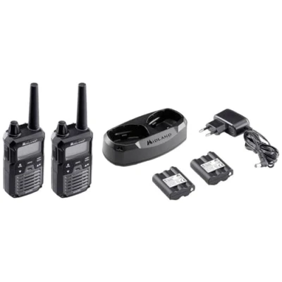 Imagen de Walkie Talkie Midland XT70 Pro, Carga Rápida, 32 canales, USB, Alcance de 12 km, Negro