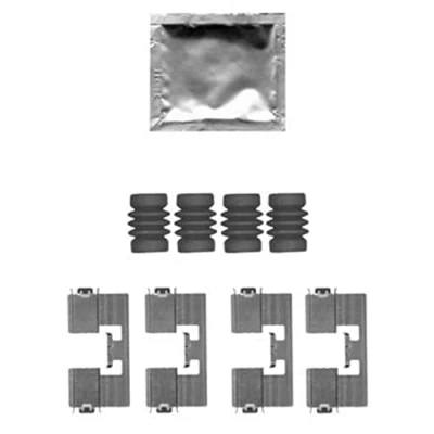 Imagen de HELLA 8DZ 355 205 171 Kit de accesorios, pastillas frenos OPEL: Mokka / X, Astra J Hatchback, Sports Tourer