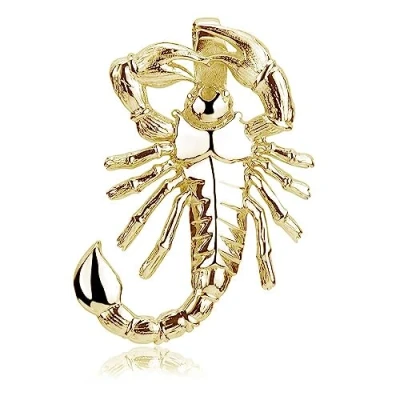 Imagen de MATERIA by Matthias Wagner Colgante de escorpión oro para hombre Plata 925 joyas KA 340,