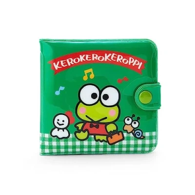 Imagen de Sanrio Cartera de vinilo, Green, 1個 (x 1), Kerokoroppi