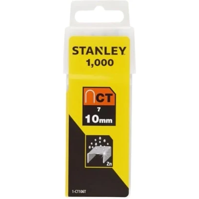 Imagen de STANLEY 1 CT106T Grapa cable tipo 7 10mm 1000 u.