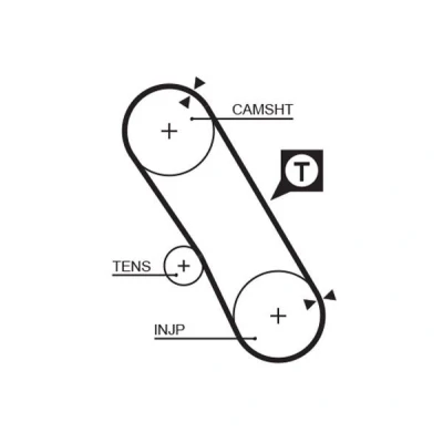 Imagen de GATES FleetRunner Micro V Stretch Fit 5061XS Correa de Distribucion 76 724 19 Fibra vidrio, HNBR (Acrilo Nitrilo Butadieno Hidrogenado)