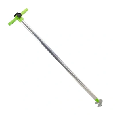 Imagen de Pincho Soporte Palo para Sombrilla Playa Base de Aluminio Resistente Fijación Segura Tubos Ø25mm Ajustable Antiviento Hecho en España (Verde Pistacho)