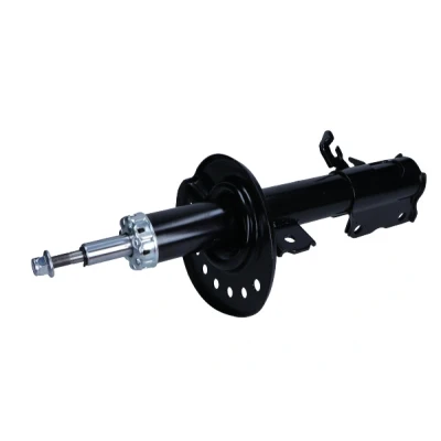 Imagen de MAXGEAR 11 1075 Amortiguador Eje delantero, izquierda Presión de gas Bitubular Columna amortiguador, con muelle tope Espiga arriba