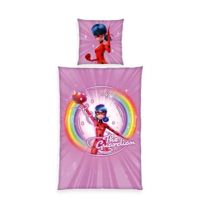 Imagen de Herding Miraculous Juego de Ropa Cama (Funda Almohada 80 x cm, Funda nórdica 135 200 cm Aprox., Cierre Botones, 100% algodón)