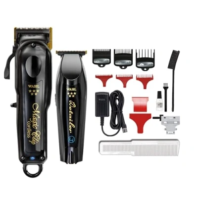 Imagen de Wahl Professional 5 Star 56458 Juego de clip mágico inalámbrico y detallador
