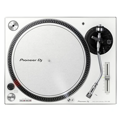 Imagen de Pioneer DJ PLX 500 W Giradiscos de tracción directa (Blanco)