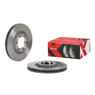 Imagen de BREMBO Disco de freno ISUZU: D Max 1 Pickup, 2 27mm 6 perforado/ventil. int. 09.B267.1X 8973606770,8973606771,8973606772,8973606780,8980062590
