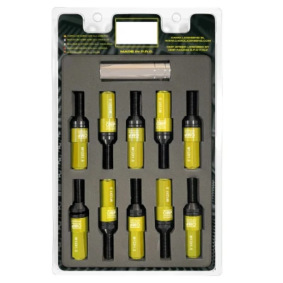 Imagen de OMP OMPS09981209 Tornillos de Rueda M12X1,5 28mm amarillo 17/19 Aluminio