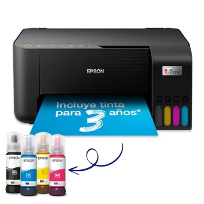 Imagen de Epson EcoTank ET 2810 A4 Impresora multifunción de depósito Tinta Wi Fi, con hasta 3 años incluidos