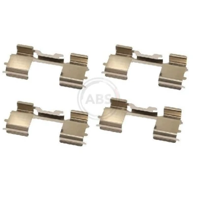 Imagen de A.B.S. 1726Q Kit de accesorios, pastillas frenos FIAT: Ducato III Furgón, Camión plataforma / Chasis, II Furgón