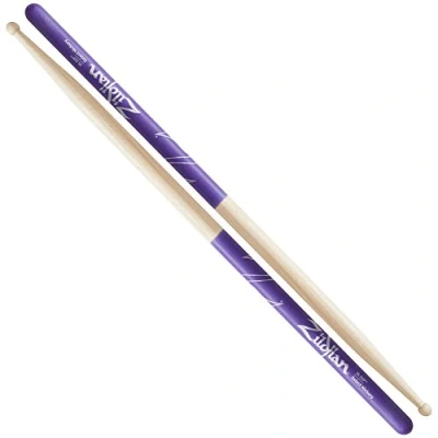 Imagen de Zildjian 7A Hickory Drumsticks Wood Tip Purple DIP