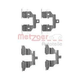Imagen de METZGER 109 1737 Kit de accesorios, pastillas frenos NISSAN: Qashqai / Qashqai+2 I