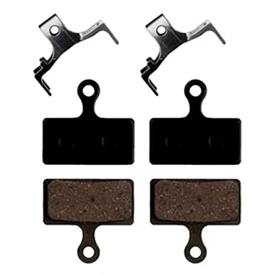 Imagen de 2 pares Pastillas de freno disco hidráulicas bicicleta montaña PARA Shimano Deore M988 M985 XT / TR M785 SLX M666 M675 M615 Alfine S700 Almohadillas