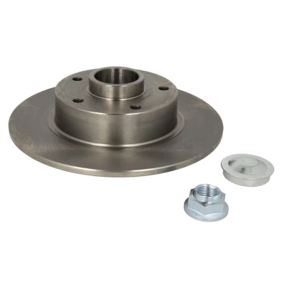 Imagen de ABE C4R026ABE Disco de freno Eje trasero 260 8 5 macizo con cojinete rueda, anillo sensor magnético incorporado RENAULT: MEGANE 3 Coupe