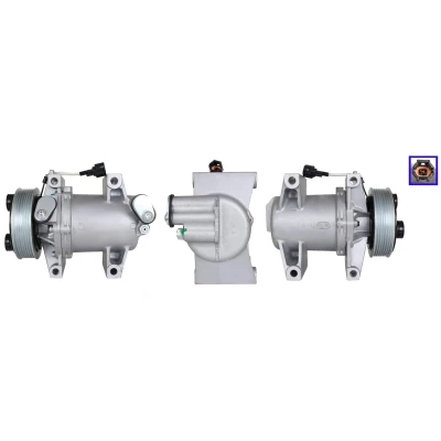 Imagen de LUCAS ACP01196 Compresor de Aire Acondicionado PAG 100 R134a NISSAN: NP300 Navara Pick up