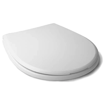 Imagen de Tatay Tapa WC Universal Olympia, de Termoplástico, Forma Ovalada, Fabricado en España, Blanco. Medidas 45,5 x 35,5 cm