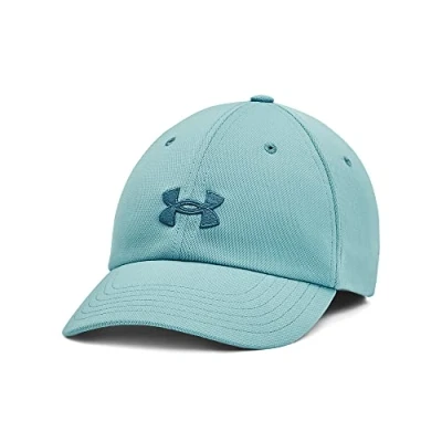 Imagen de Under Armour Women&#039;s Standard Blitzing Cap Adjustable, (400) Still Water / Static Blue, One Size Fits Most