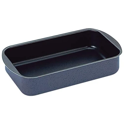 Imagen de Ibili RUSTIDERA BLU 40x27x6 CMS, Stainless Steel, Azul, 40 x 27 cm