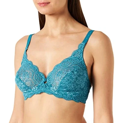 Imagen de Triumph Amourette 300 W X, Sujetador Con Aros Mujer, Azul (Ocean Depths), 85D