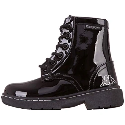 Imagen de Kappa DEENISH Shine K Unisex Kids, Zapatillas, Negro (1115 Black Silver), 34 EU