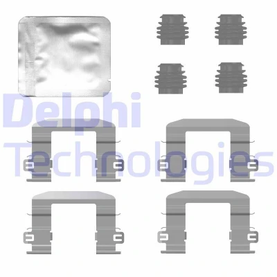 Imagen de DELPHI LX0780 Kit de accesorios, pastillas frenos