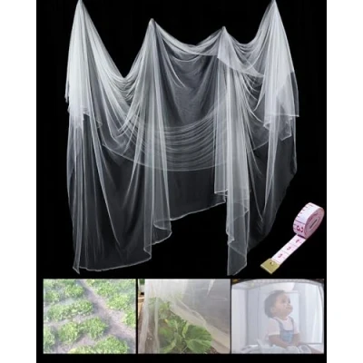 Imagen de Red de Pájaro Mosca Mosquito Insecto Hemíptero Jardín Protacción Planta Persiana Caza Barrera (Blanco, 1.6 m x 6 m)