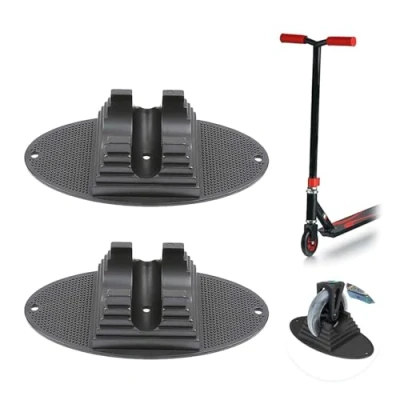 Imagen de LNGJIN soporte universal para Scooter, 2 unidades ruedas de 90 mm hasta 120 mm, extra estable, Scooter Pro Freestyle Roller, Stunt