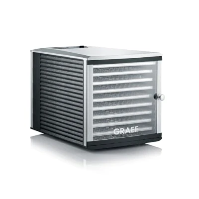 Imagen de Graef DA510EU Aparato automático, 630 W, 230 V, 10 bandejas, color plateado