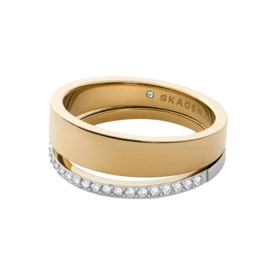 Imagen de Skagen ELIN Anillo goldcoloured, Mujer, Talla: 53, Gold coloured