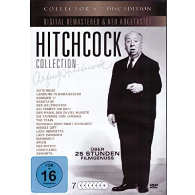 Imagen de Alfred Hitchcock Collection ( 18 Meisterwerke des großen ) [Digital Remastered &amp; Neu Abgetastet] [7 DVDs] [Alemania]