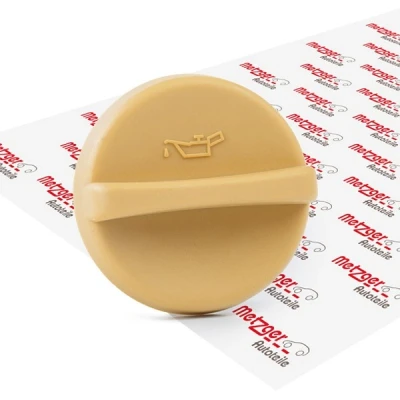 Imagen de METZGER 2141003 Tapa, tubuladura de relleno aceite amarillo OPEL: Astra G Coupé, Zafira A, H Hatchback