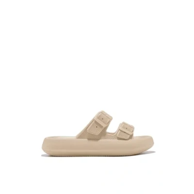 Imagen de D.Franklin Sandalias Unisex Bloomer Bio Beige deportivas planas cómodas para verano (Talla 45)