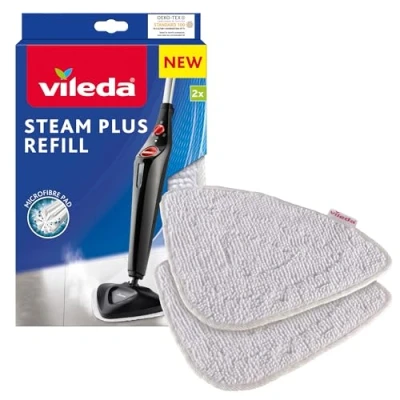 Imagen de Recambio 2 unidades para mopa de microfibra 100 Grados Vileda Steam