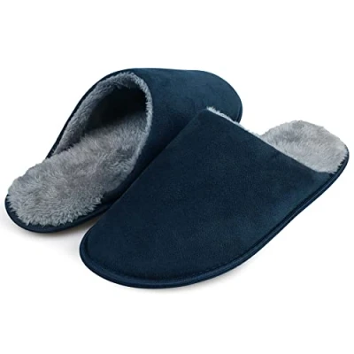 Imagen de riemot Zapatillas de estar por casa unisex felpa suave, Estilo 7., 44/45 EU